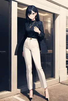 涩情（暗扣青色）