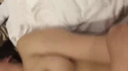 约到的露脸大奶小骚货