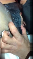巨乳黑丝空姐 肥臀肥逼抹上润滑油舔逼爆操