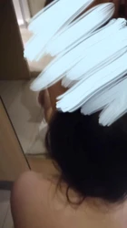 声音好听，镜子前面后入，门外有人不敢大声，