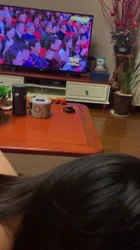 深圳骚琦琦调教养成计划第二集：客厅吹萧