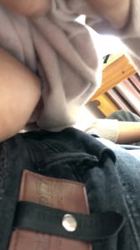 窗边揉奶 看景