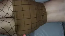 大渔网黑丝袜配上包臀裙太性感迷人了