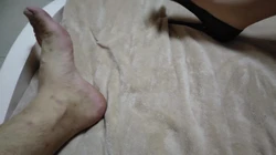 玩肉丝黑色鱼嘴高跟