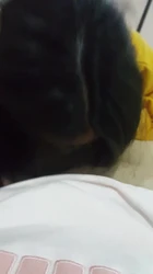女友在私人影院口交，封面近照