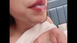 浦东爱吃精子的快递员女友