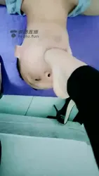 脚深喉专场 脚耳光
