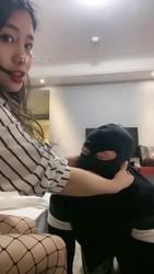 夕微 首次挑战极限耳光