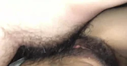 老婆穿着黑丝  玩出水了