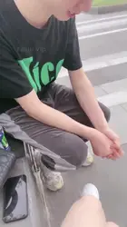 樱桃 户外偶遇粉丝