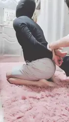 肉色丝袜捆绑 塞嘴调教
