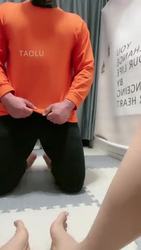 曦晨 掐狗腿胳膊 掐狗脸 贱狗秒变机车狗 站在胸肌上跳舞