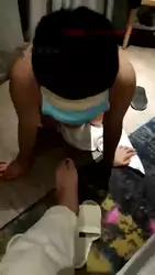 新女主首次被舔脚