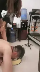强制贱狗喝圣水