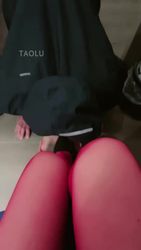 红丝袜 高跟调狗