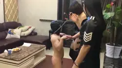 女主脚喂食