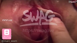 SWAG 【中出】【曝射】look at my pusssy...♡【33min】