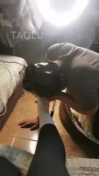 呆呆的小羊 情侣调教壮汉狗奴
