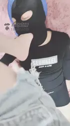 脚深喉 狗狗想吐 还得忍着