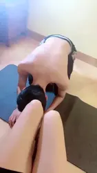 拖鞋裸足玩私奴学弟