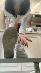 超清版 鞋底踩踏羞辱 辱骂你