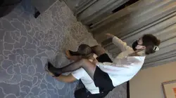 锦州尤野 黑丝大长腿 虐待矮小自卑贱狗