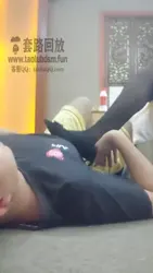 按摩店技师玩弄 疯狂踩踏 清理鞋底