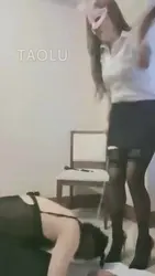 成都冰姬女王 耳光 口水痰盂桶