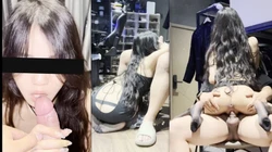 （原创）极品黑丝女大 对着镜子拍太有感觉 各种视角