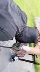沅芷 前方高能 室外调教 清理鞋底