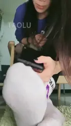 第一视角 红绿灯 棉袜 裸足 榨精