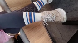 Soul上家政人妻穿我最爱老爹鞋瑜伽裤找我偷情