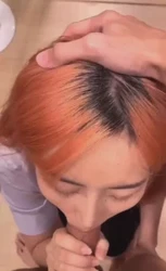 牙套妹口交大屌