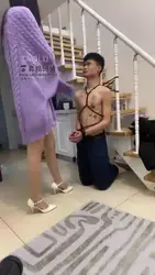 捆绑 圣水 滴蜡 羞辱