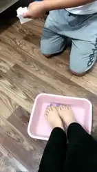 洗脚日常清洁