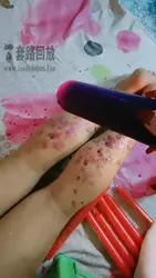 蜡烟包裹 铁链捆绑