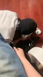 桃桃老师 舔脚
