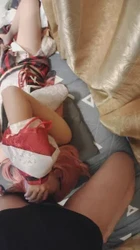 【更多完整版看简介】喜欢的八重神子coser我直接让她给我舔JB