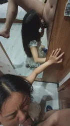 老公住院，人妻穿无缝肉丝来被我口爆