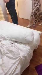 芊白大大 踢档300下
