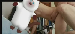中秋人肉两团圆，贴着大屁股抽插