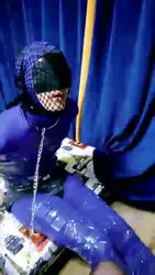 束缚调教圈养狗 踩踏 耳光 木乃伊 捆绑