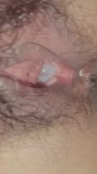 阴道深处的精液