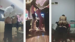 白天是人民教师 晚上是发情的母狗