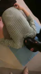 上海诺诺和萱萱女蒂 双s虐狗