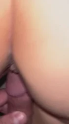 侧后入骚逼老婆，骚水太多了