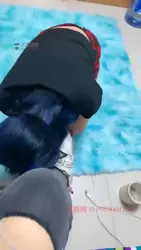 在女奴安曼的家里玩她