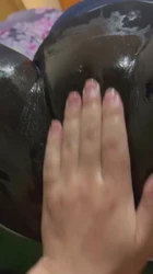 原创肥臀无缝黑丝骚母狗首秀