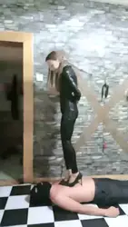 新脚垫 高跟踩踏 舔脚