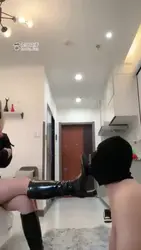 素人踩踏虐耳光
